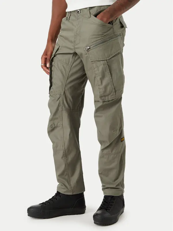 G-Star Raw G-Star Raw Hlače Rovic D02190-D387 Zelena Tapered Fit