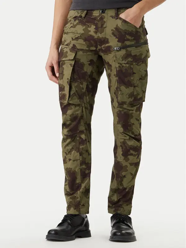 G-Star Raw G-Star Raw Hlače Rovic D02190-D553 Zelena Regular Fit