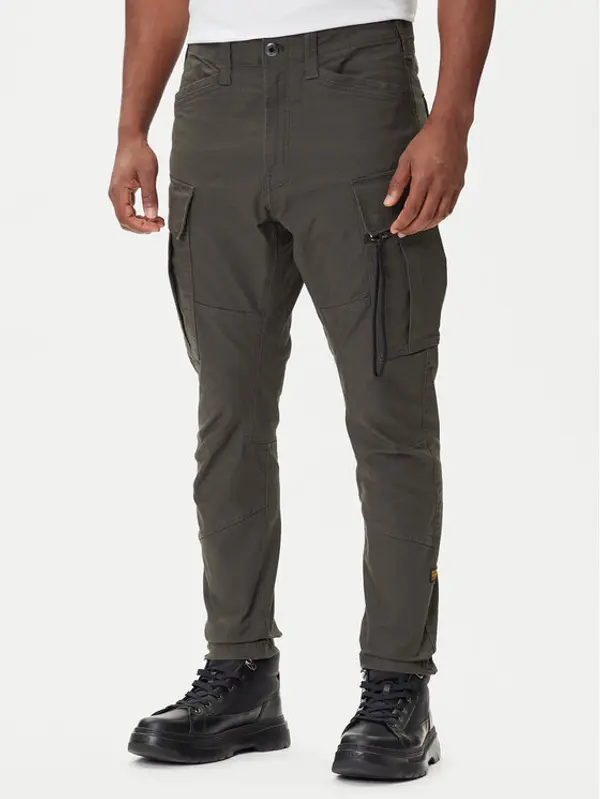 G-Star Raw G-Star Raw Hlače Zip Pocket 3D D24307-E172 Zelena Skinny Fit