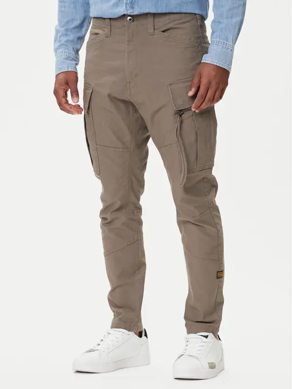 G-Star Raw G-Star Raw Hlače Zip Pocket 3D D24307-E172 Zelena Skinny Fit