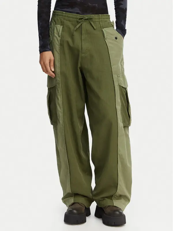 G-Star Raw G-Star Raw Kargo hlače D29010-E519 Tamno zelena Straight Fit