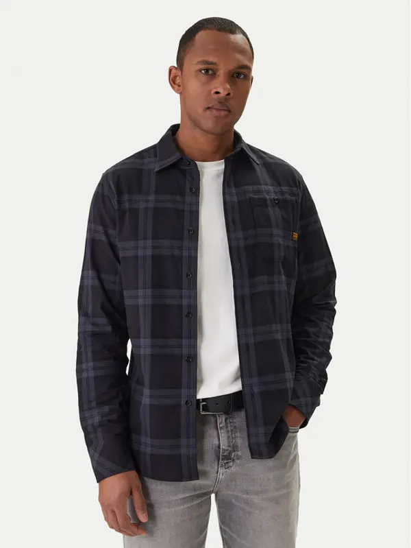 G-Star Raw G-Star Raw Košulja Bristum 2.0 D23553-D748 Tamnoplava Slim Fit