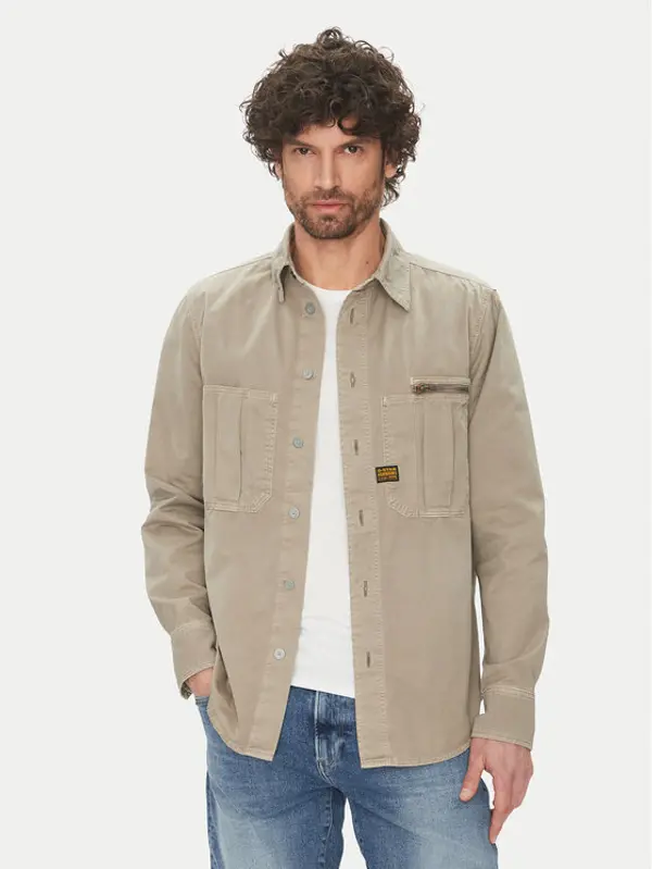 G-Star Raw G-Star Raw Košulja D26058 D947 H120 Siva Regular Fit