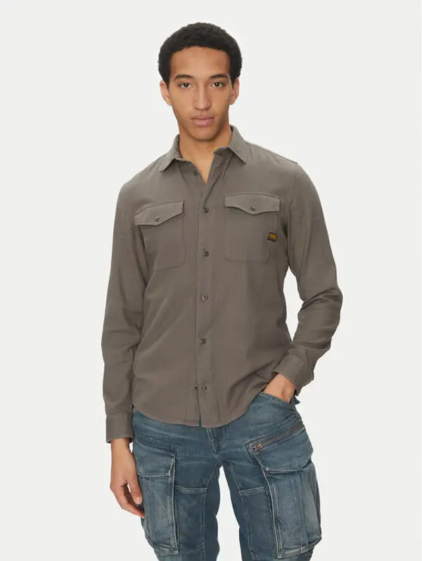 G-Star Raw G-Star Raw Košulja Marine D24963-D454 C496 Siva Slim Fit