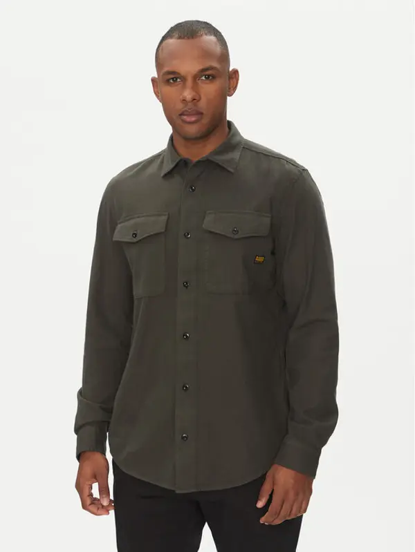 G-Star Raw G-Star Raw Košulja Marine D24963-D454 Smeđa Slim Fit