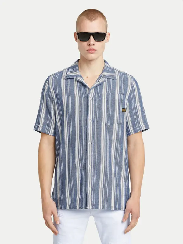 G-Star Raw G-Star Raw Košulja One Pocket D26183-D916 Plava Regular Fit