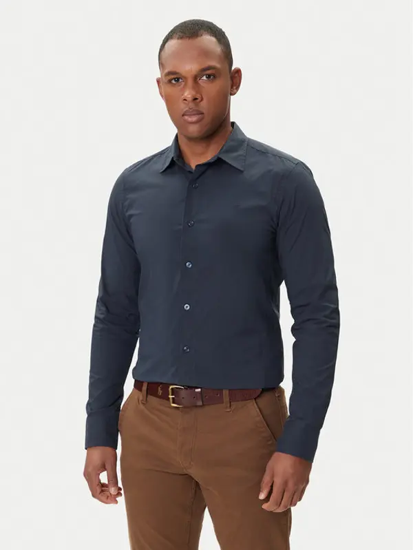 G-Star Raw G-Star Raw Košulja Uniform D25176-D321 Tamnoplava Slim Fit