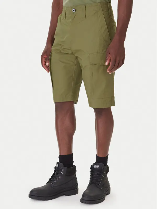 G-Star Raw G-Star Raw Kratke hlače Core D26220-C973 Zelena Regular Fit