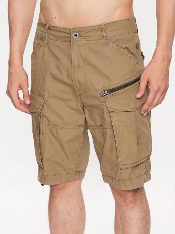 G-Star Raw G-Star Raw Kratke hlače D08566-D387-B212 Zelena Relaxed Fit