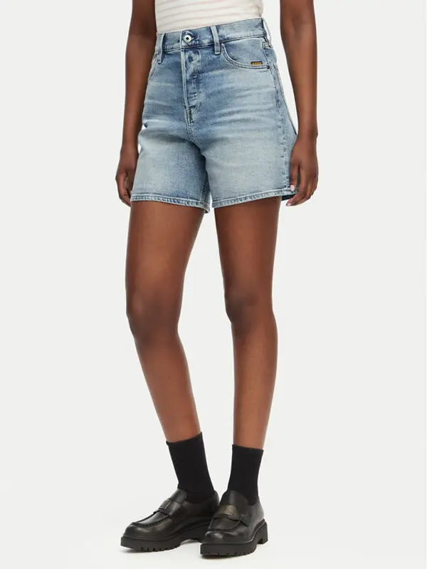 G-Star Raw G-Star Raw Kratke traperice Clean Edge D28386-E205 Svijetlo plava Regular Fit