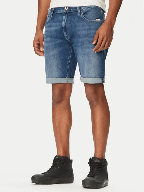 G-Star Raw G-Star Raw Kratke traperice D10481-8968 Plava Regular Fit