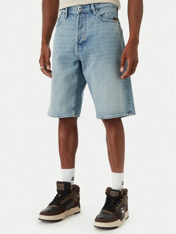 G-Star Raw G-Star Raw Kratke traperice Deeggie D28474-D788 Plava Regular Fit
