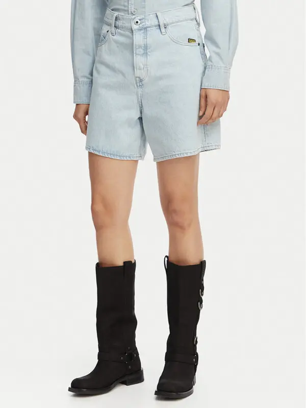 G-Star Raw G-Star Raw Kratke traperice Jett D28386-E352 Svijetlo plava Regular Fit