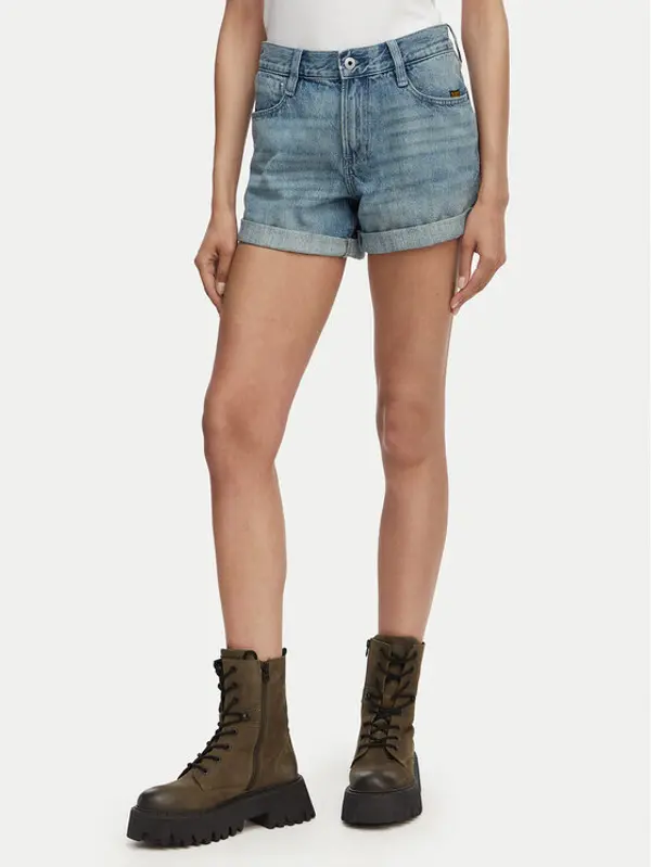G-Star Raw G-Star Raw Kratke traperice Judee D23211-D788 Plava Regular Fit