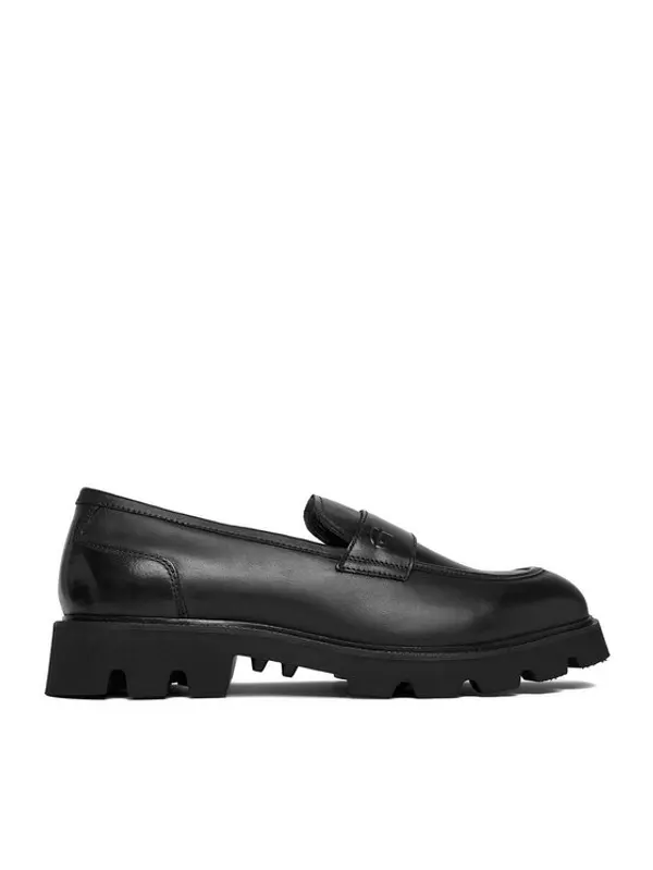 G-Star Raw G-Star Raw Loaferice EO-ROWHIDE-01 MI08 Crna