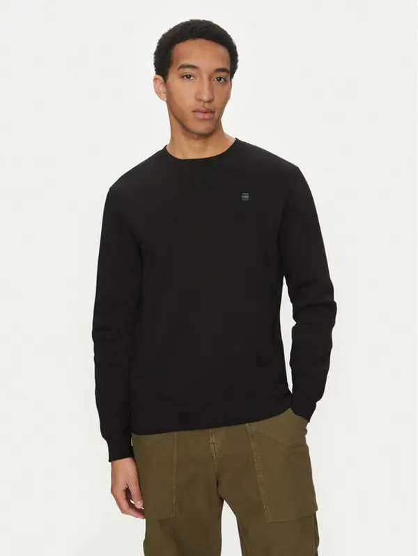 G-Star Raw G-Star Raw Majica dugih rukava D16917-C235 Crna Regular Fit