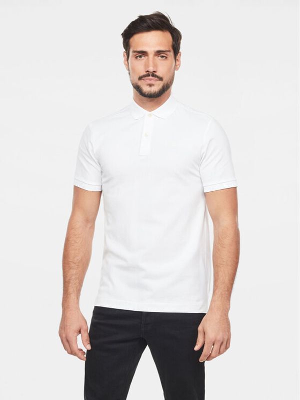 G-Star Raw G-Star Raw Polo Dunda D11595-5864 Bijela Regular Fit