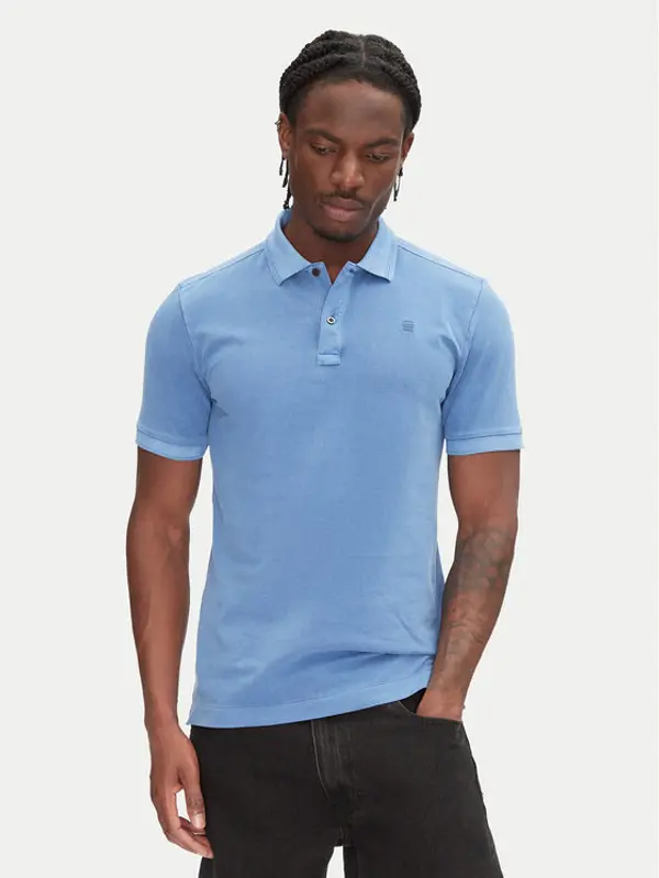 G-Star Raw G-Star Raw Polo Dunda D11595-D756 Zelena Slim Fit