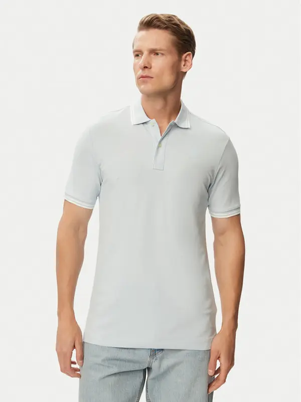 G-Star Raw G-Star Raw Polo Dunda D17127-5864 Svijetlo plava Slim Fit