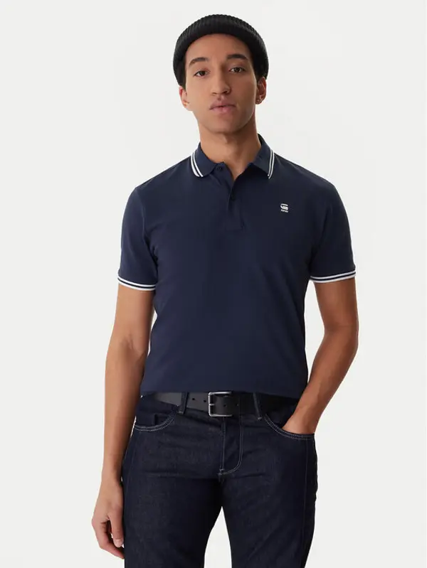 G-Star Raw G-Star Raw Polo Dunda D17127-5864 Tamnoplava Regular Fit