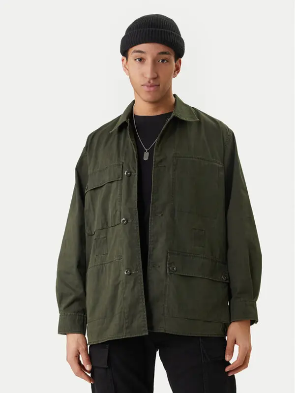G-Star Raw G-Star Raw Prijelazna jakna D28340-E396 Zelena Oversize