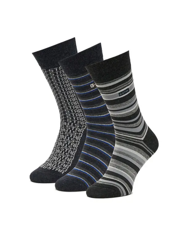 G-Star Raw G-Star Raw Stopalice AS_G-STAR_W_047_SS25 (3-PACK) Crna