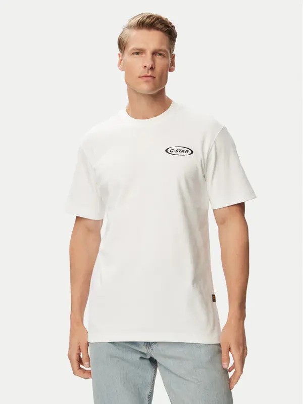 G-Star Raw G-Star Raw T-shirt 90s Logo D28921-D976 Bijela Regular Fit