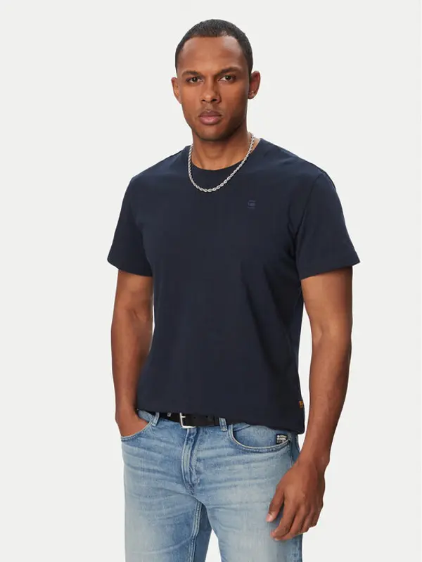 G-Star Raw G-Star Raw T-shirt Base-S D16411-336 Tamnoplava Regular Fit