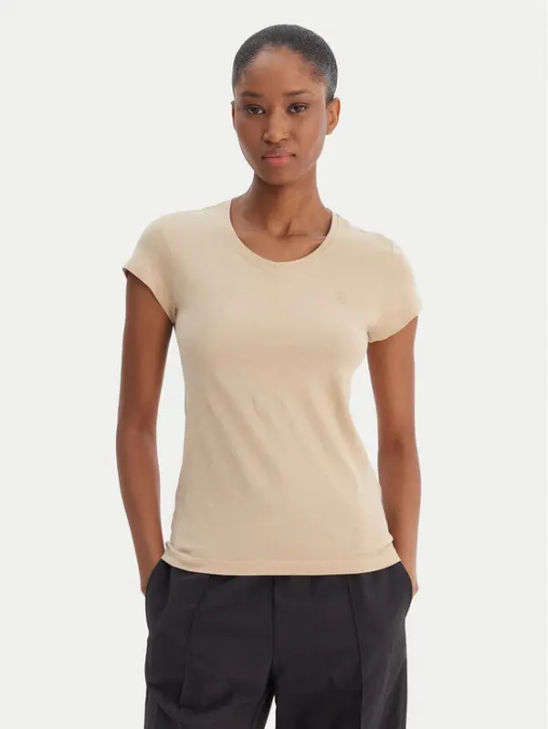 G-Star Raw G-Star Raw T-shirt Eyben D24533-4107 Écru Slim Fit