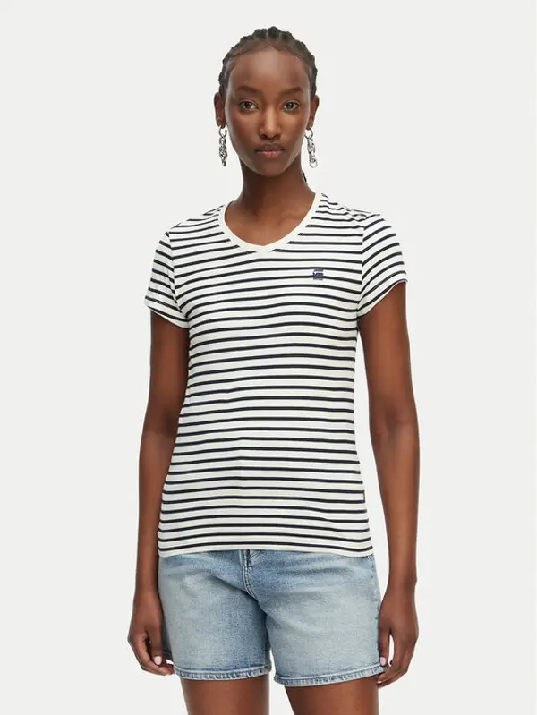 G-Star Raw G-Star Raw T-shirt Eyben D24533-D244 Bijela Regular Fit