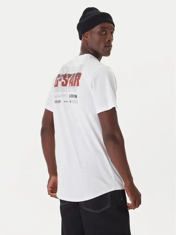 G-Star Raw G-Star Raw T-shirt Lash Back D26043-C372 Bijela Relaxed Fit