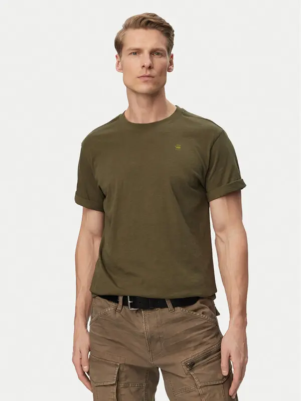 G-Star Raw G-Star Raw T-shirt Lash Back D26043-C372 Zelena Relaxed Fit