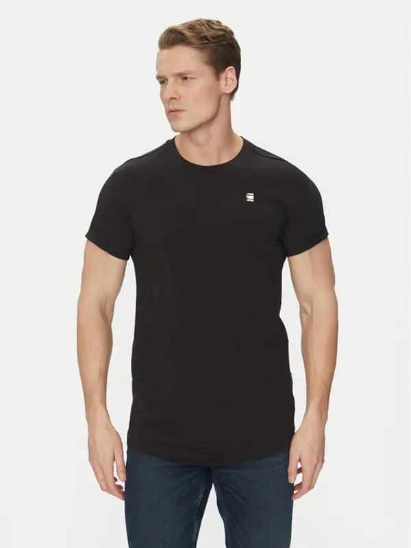 G-Star Raw G-Star Raw T-shirt Lash D16396-B353-2199 Crna Relaxed Fit