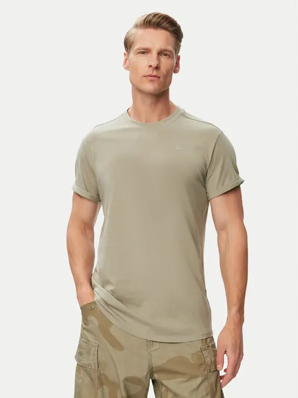 G-Star Raw G-Star Raw T-shirt Lash D16396-B353 Siva Regular Fit