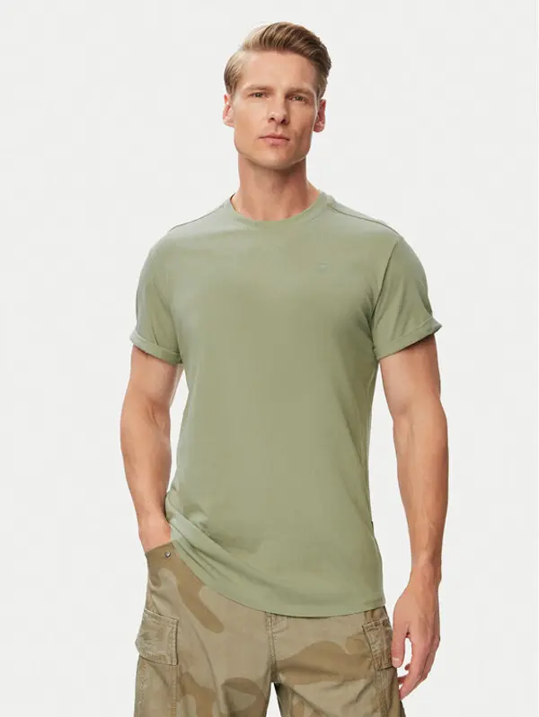 G-Star Raw G-Star Raw T-shirt Lash D16396-B353 Siva Regular Fit