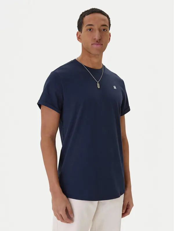G-Star Raw G-Star Raw T-shirt Lash R T D16396-2653-B111 Tamnoplava Regular Fit