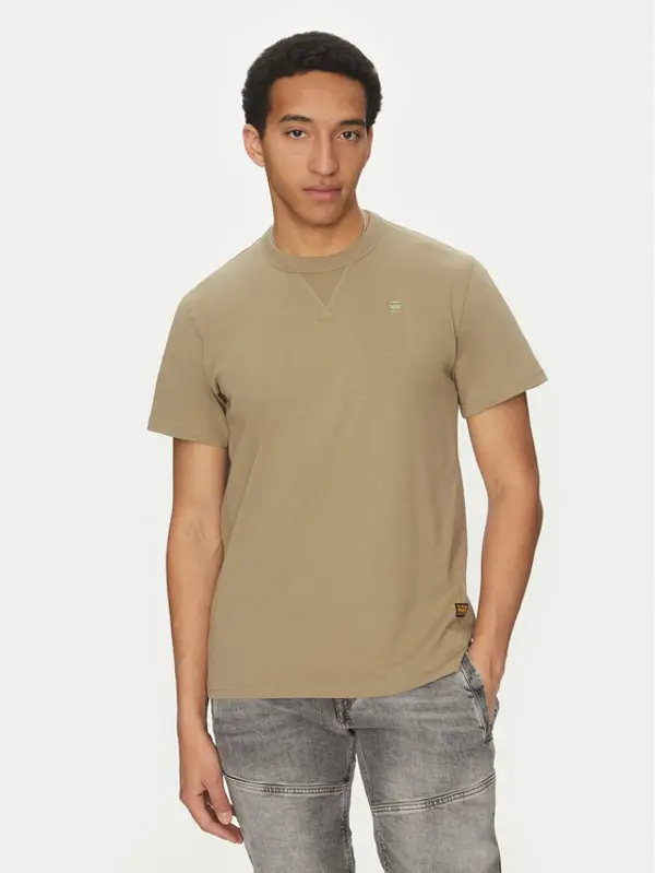 G-Star Raw G-Star Raw T-shirt Nifous D24449-336 Kaki Regular Fit