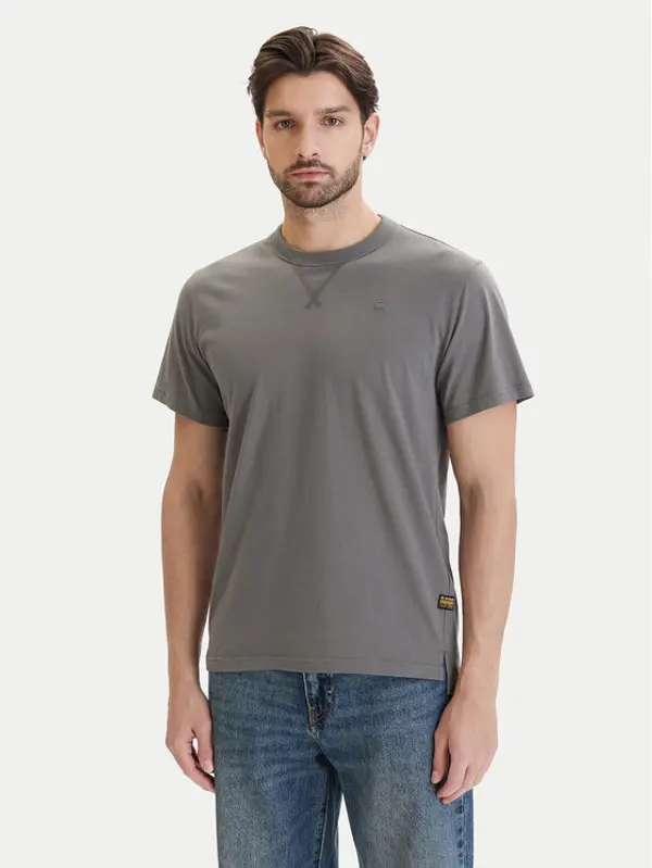 G-Star Raw G-Star Raw T-shirt Nifous D24449-336 Siva Regular Fit