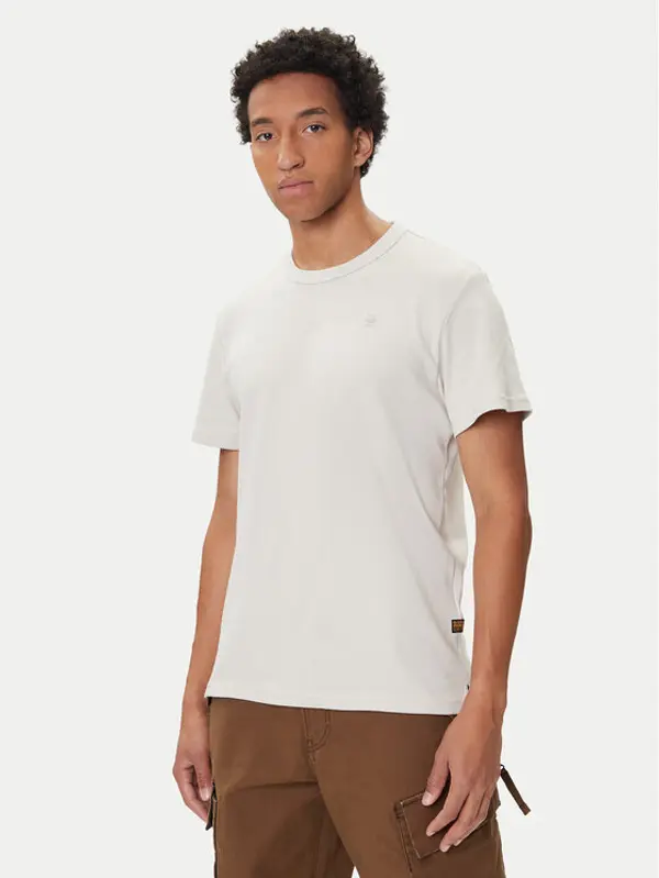 G-Star Raw G-Star Raw T-shirt Nifous D24449-D976 Écru Regular Fit