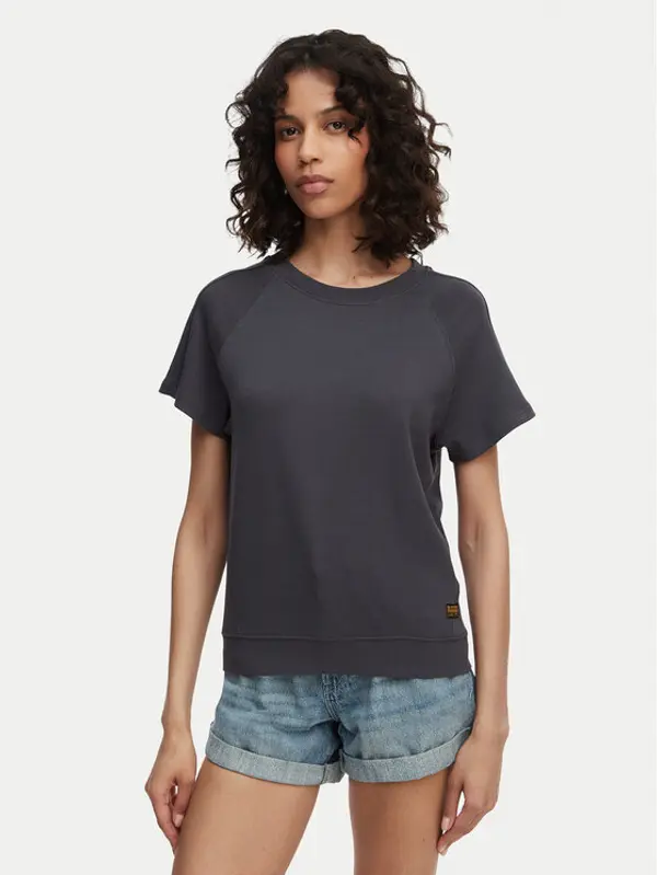 G-Star Raw G-Star Raw T-shirt Raglan D24512-D976 Tamnoplava Regular Fit