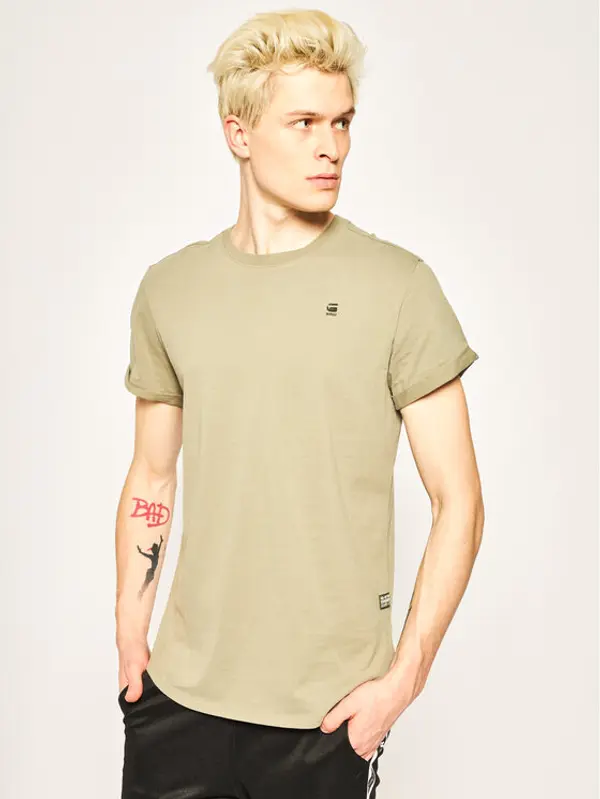 G-Star Raw G-Star Raw T-shirt Sustainable D16396-B353-2199 Zelena Relaxed Fit