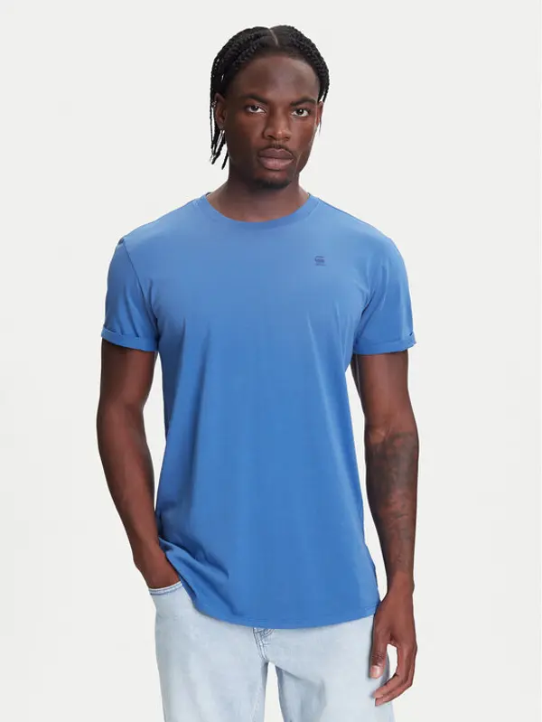 G-Star Raw G-Star Raw T-shirt Text Back D25971-2653 Plava Relaxed Fit