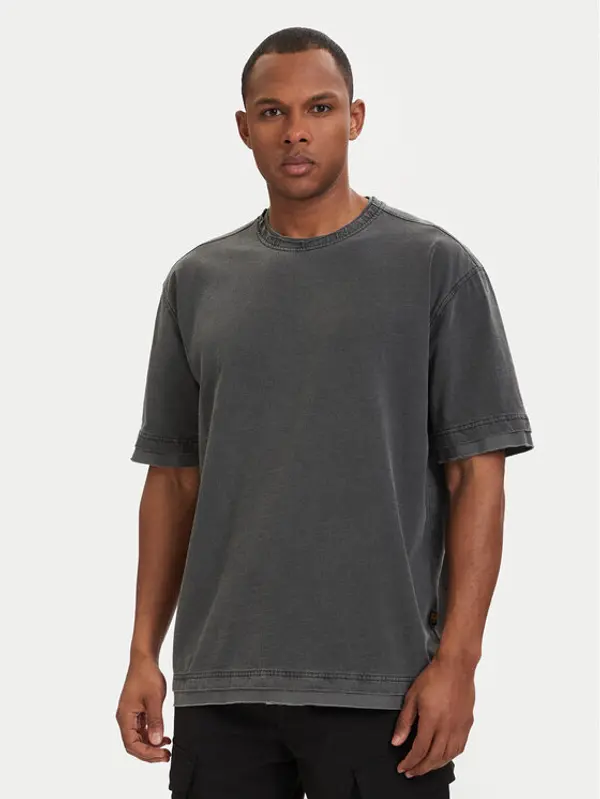 G-Star Raw G-Star Raw T-shirt Washed Distressed D28896-E401 Crna Relaxed Fit
