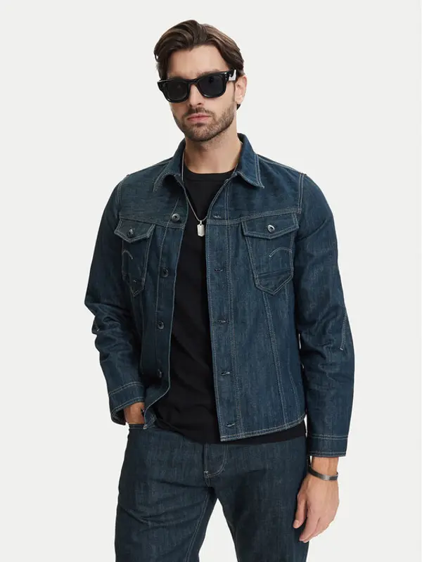 G-Star Raw G-Star Raw Traper jakna 3D Dart D28418-E358 Tamnoplava Regular Fit