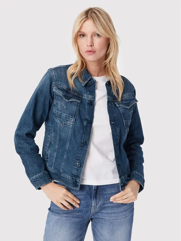 G-Star Raw G-Star Raw Traper jakna Burten Stretch D20051-C911-C767 Tamnoplava Regular Fit