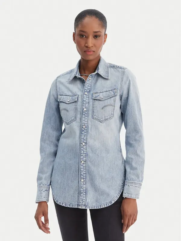 G-Star Raw G-Star Raw traper košulja D27714-D539 Plava Slim Fit