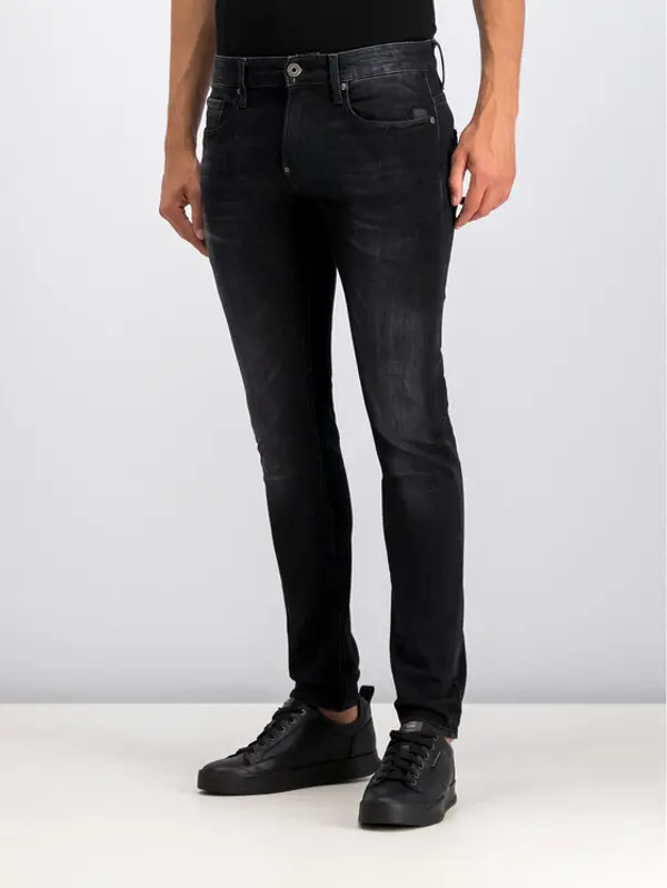 G-Star Raw G-Star Raw Traperice 51010-A634-A592 Crna Slim Fit