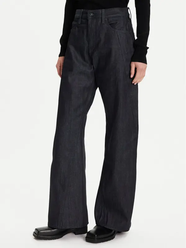 G-Star Raw G-Star Raw Traperice Contor 3D D27690-D315 Tamnoplava Wide Leg
