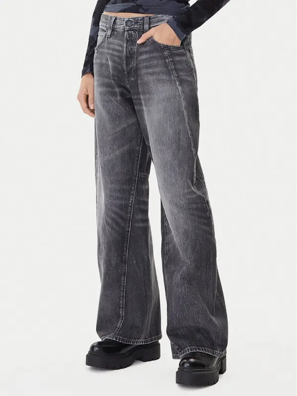 G-Star Raw G-Star Raw Traperice Contor 3D D27690-D537 Siva Wide Leg
