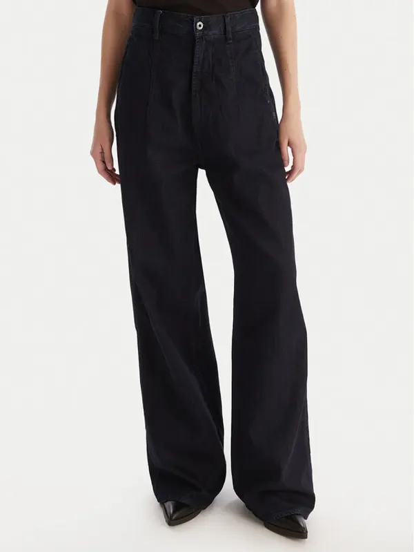 G-Star Raw G-Star Raw Traperice Roos D27705-D536 Tamnoplava Wide Leg